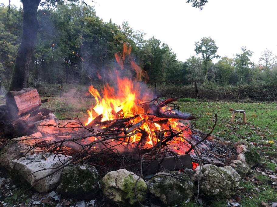 Maison Au Milieu Des Bois Et Des Animaux Jouy-le-Potier Bagian luar foto